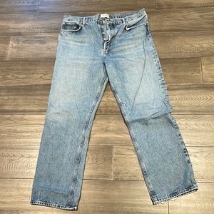 Agolde straight jean